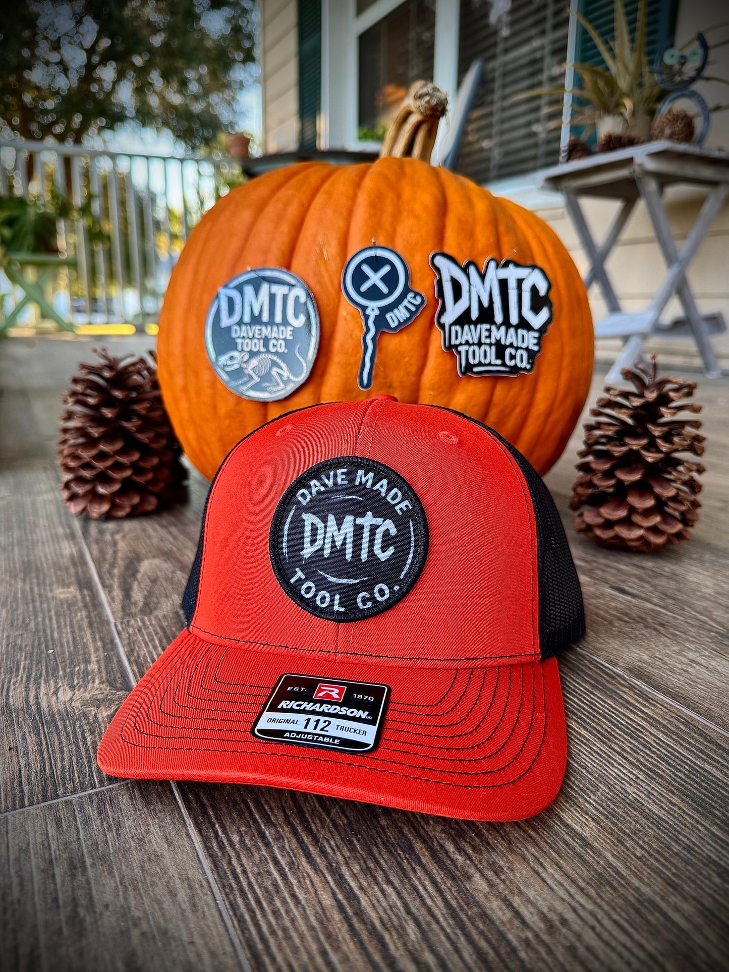 DMTC Hat - Burnt Orange/Black